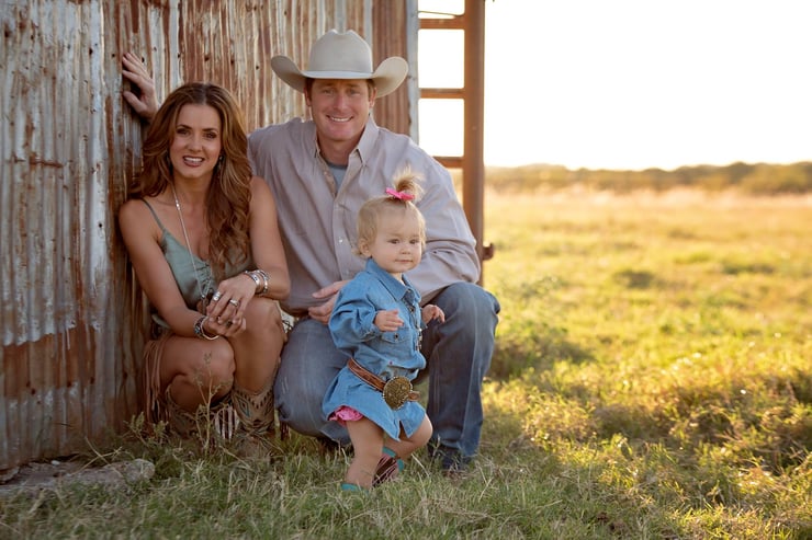 Shea Durfey and family